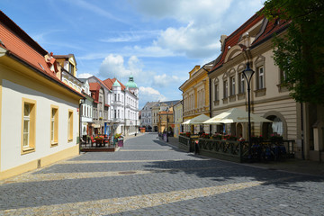 Fototapeta na wymiar Czech Republic. Townscape Melnik