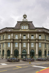 Fototapeta na wymiar post office buildingn, Lucerne