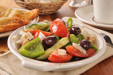 Greek vegetable salad