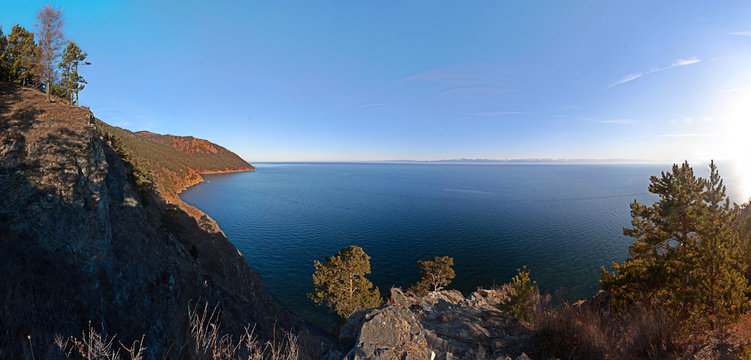 View of Lake Baikal. Russia