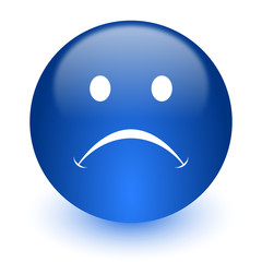 Obraz premium cry computer icon on white background