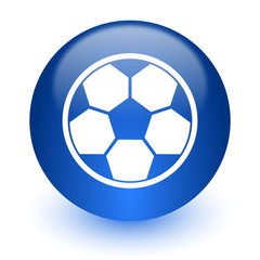 Fototapeta premium soccer computer icon on white background