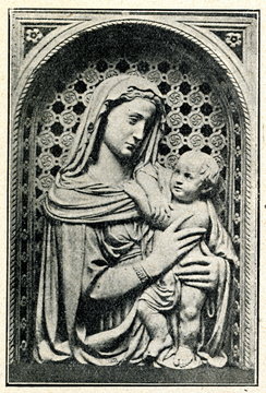 Virgin Mary and chlld by Michelozzo Di Bartolomeo