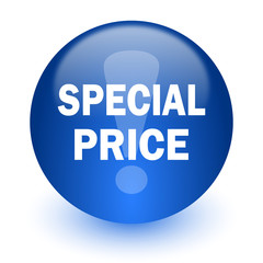 special price computer icon on white background