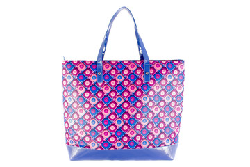 Women bag with colorful circles