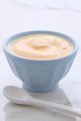 plain french style yogurt