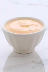 plain french style yogurt