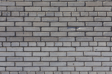 White brick wall.