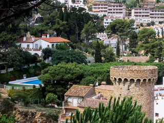 Fototapeta premium Tossa de Mar in Spain