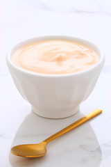 plain french style yogurt