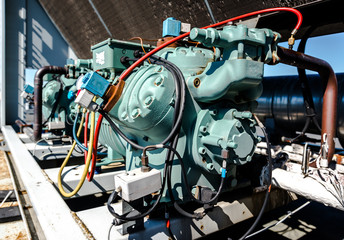 Air conditioning compressor