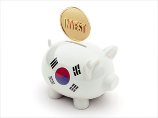 South Korea Piggy Concept