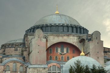 Fototapeta na wymiar [Türkei] Istanbul - Blaue Moschee / Hagia Sophia
