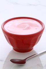 Berries french style yogurt