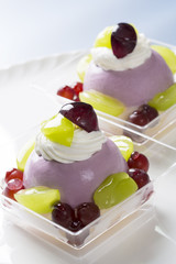 葡萄を使った夏のスイーツ