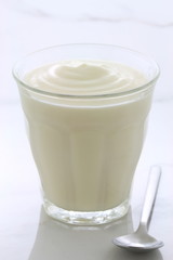 plain french style yogurt