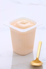 plain french style yogurt