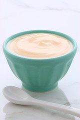 plain french style yogurt