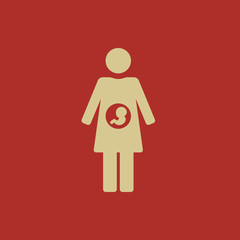 Maternity Flat Icon