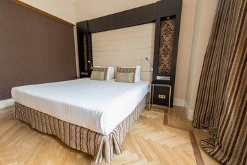 Fototapeta na wymiar PRAGUE - MAY 9: Room in Eurostars Thalia Hotel on May 9, 2014 in