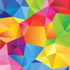 Geometric Colorful Background Vector