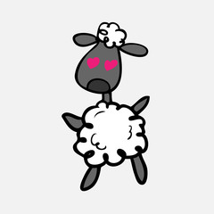 Sheep in love