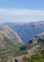 Fototapeta premium Lysefjord View 085