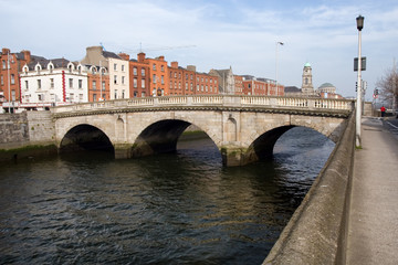 Fototapeta na wymiar Mellows Bridge in Dublin