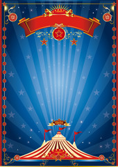 blue night circus poster