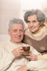 Cute old couple