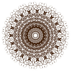 Abstract circular pattern....