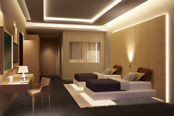 twin bedroom