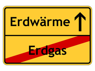 Erdwärme anstatt Erdgas