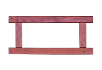 Wooden frame.