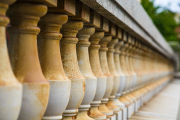 Fototapeta premium Old Stone Balustrade