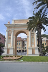 Fototapeta na wymiar Arco di Margherita di Spagna