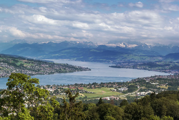 Fototapeta na wymiar Lake Zurich