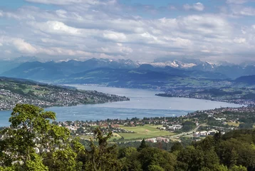 Foto op Canvas Lake Zurich © borisb17