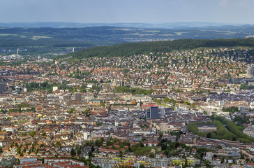 Fototapeta na wymiar view of Zurich