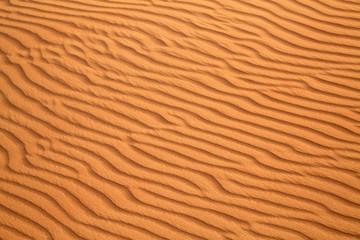 Red sand desert