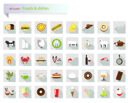 vector_food icons