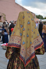 Naklejka premium Folk of Sardinia