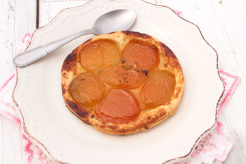 tartelette aux abricots