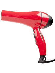 Red hairdryer