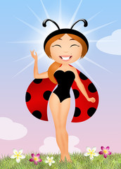 girl ladybug