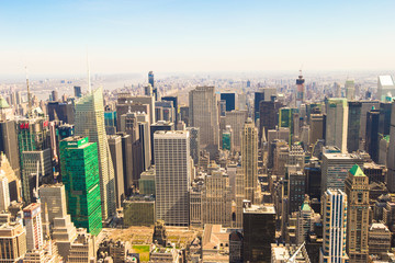 Vew of Manhattan from the Empire State Building, New York