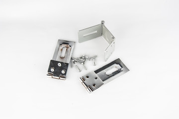 Fototapeta premium Hinge for locking the door