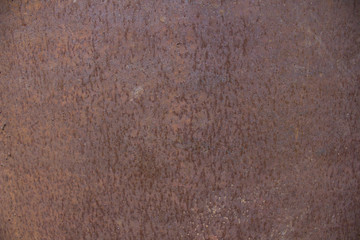 Texture of rusty metal