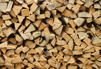 Split firewood