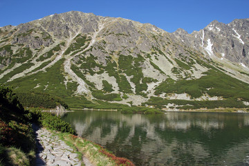 mountain lake in Tatra Mountains, Poland © chrupka